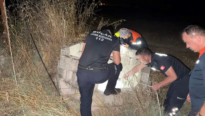 Burdur'da Derin Kuyuya Düşen Kediyi İtfaiye Kurtardı!