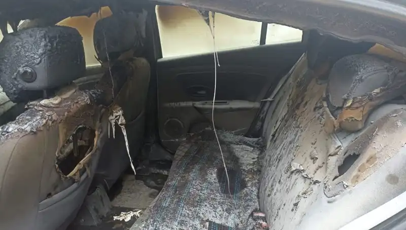 Esenyurt'ta Şok Olay: Tehdit ve Şantaj Sonrası Araç Yangını!