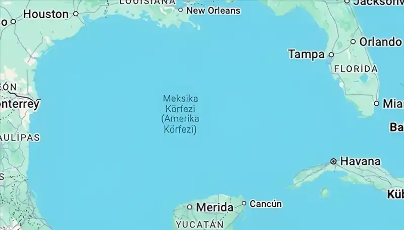 Meksika'dan Google'a Dikkat Çeken "Amerika Körfezi" Davası Açıldı