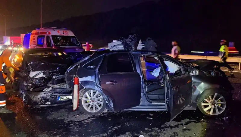 TEM Otoyolunda Zincirleme Kaza: 7 Yaralı! Neler Oldu?