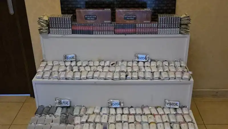 Gümrük Kaçağı Sigaralar İlk Defa Böyle Ele Geçirildi!