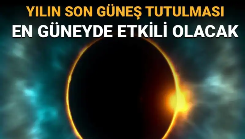 Eylül Ayında Büyük Güneş Tutulması: Ay Güneş'in Yüzde 85'ini Örtecek