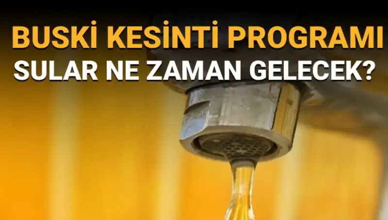 Bursa Nilüfer'de Su Kesintileri: Ne Zaman Sular Gelecek?