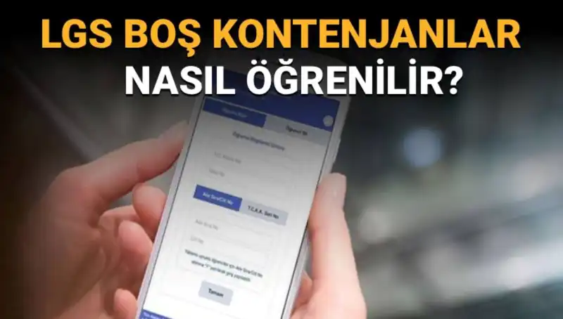 LGS Boş Kontenjan ve Taban Puanları: Öğrenmenin Yolları Nelerdir?